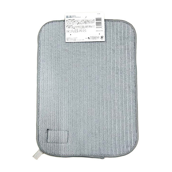 【まとめ買い】水切りマット 水切りシート 食器置き キッチン吸水マット 吸水シート ドライマットシマエナガ 9001/343412