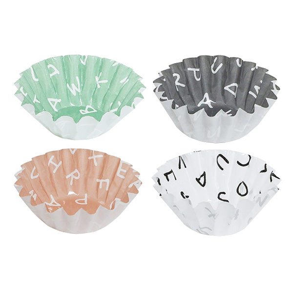 【まとめ買い】お弁当カップ 徳用おかずカップ英字柄 6号 80枚 0490/343428