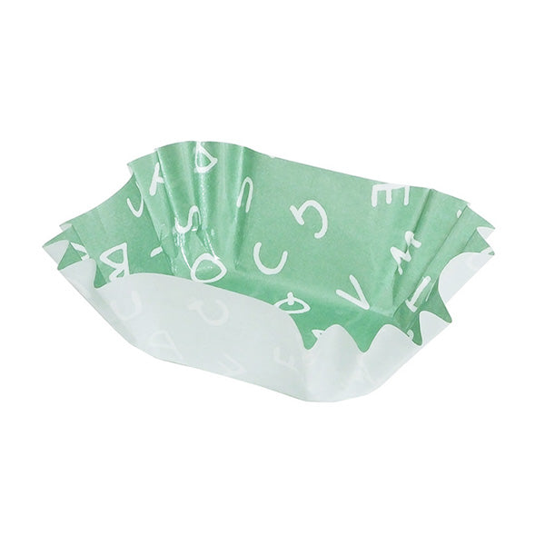 【まとめ買い】お弁当カップ 徳用おかずカップ英字柄角小 28枚 0490/343432