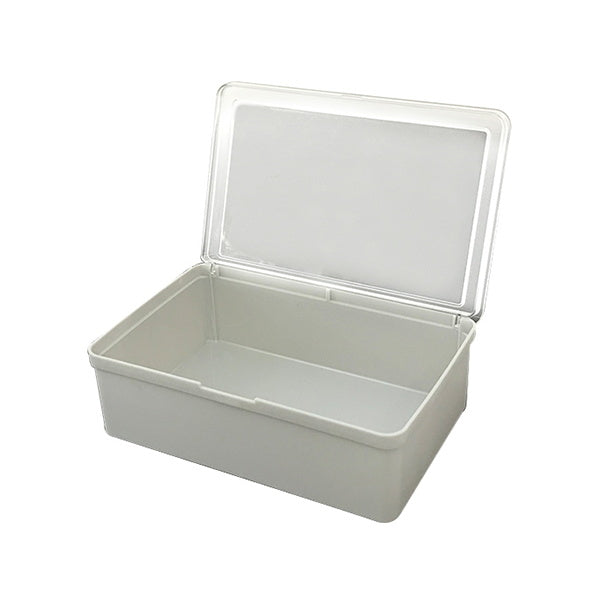 【まとめ買い】収納ボックス 中が見えるボックス・グレー 0347/344035