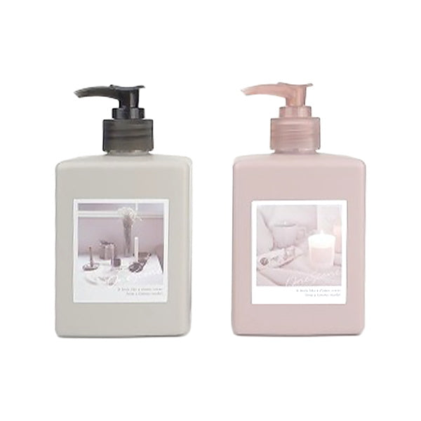 【まとめ買い】詰め替え容器 ポンプボトル フォトラベル 300ml 0459/344050