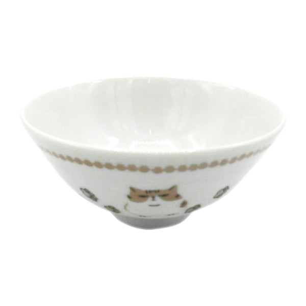 【まとめ買い】ブチャネコ 中平飯碗 茶椀 お茶わん 1516/344207