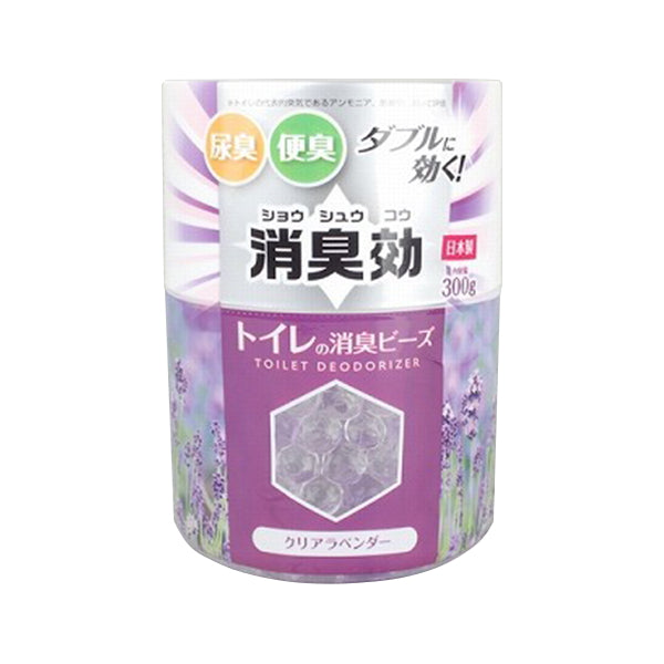 【まとめ買い】トイレ消臭ビーズ クリアラベンダー 300g 0459/344229