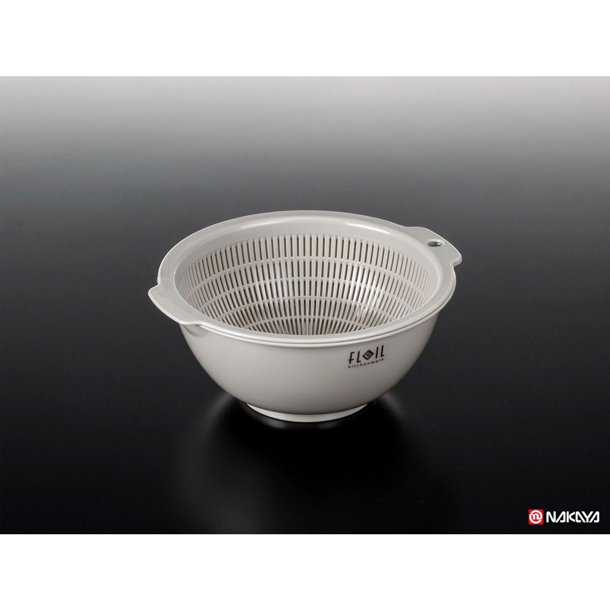 【まとめ買い】ざる 調理ザル ストレーナー フレイユ ザルボウルS ブラウン 700mL 0523/344483