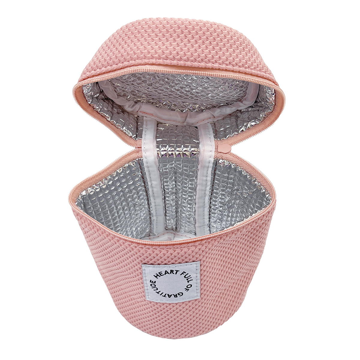 【まとめ買い】ランチバッグ ラウンド ピンク1523/344955