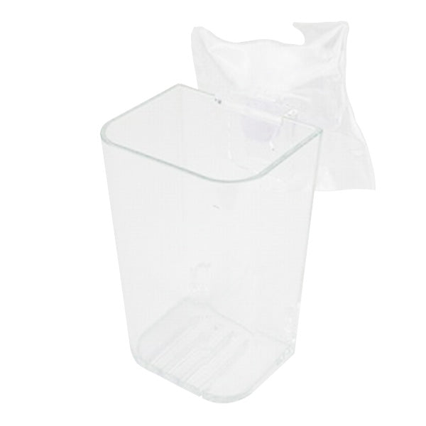 【まとめ買い】カトラリー収納 カトラリーボックス カトラリーケース 吸盤付き カトラリーポケット スリム透明 0459/345430