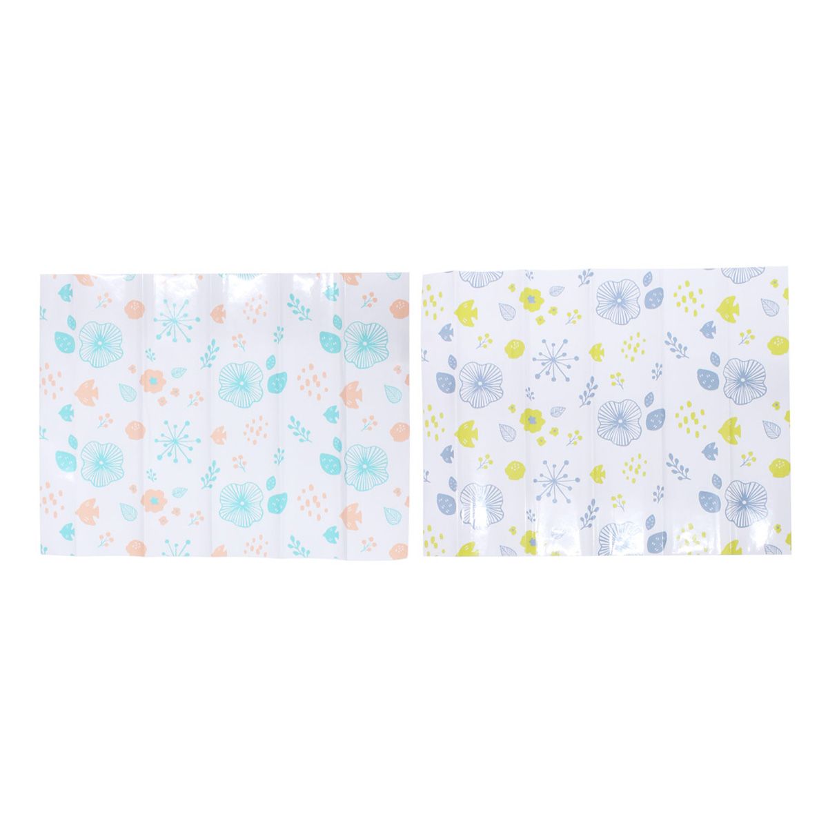 【まとめ買い】ガスレンジ下敷きシート 北欧花柄 0330/345636