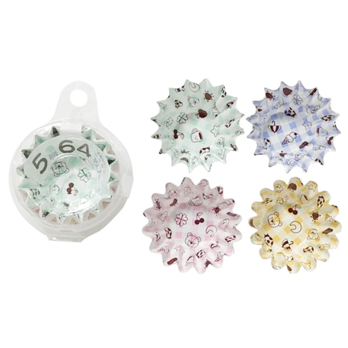 【まとめ買い】お弁当カップ おかずカップ 5号 64枚 サニープレイス 0525/345660