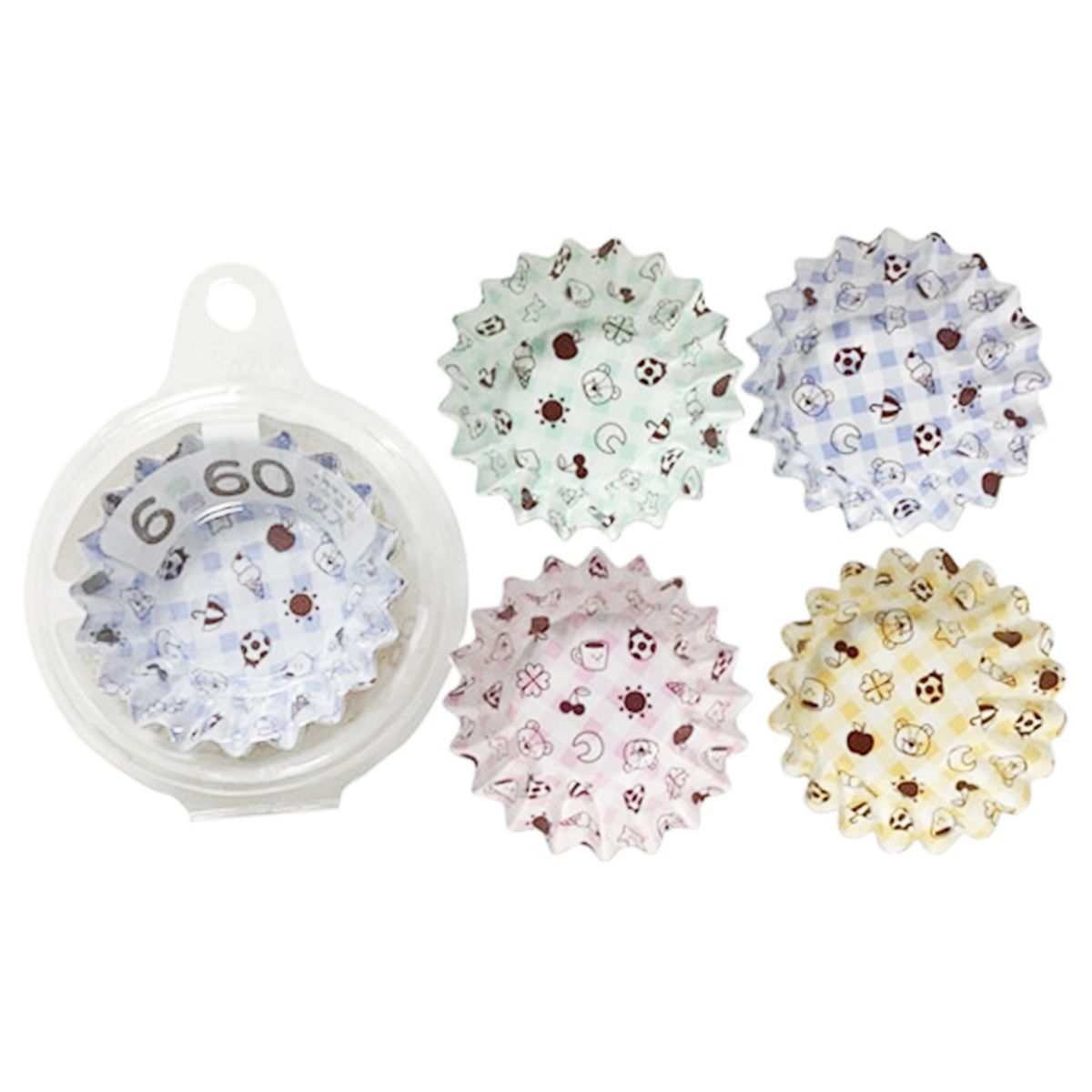 【まとめ買い】お弁当カップ おかずカップ 6号 60枚 サニープレイス 0525/345661