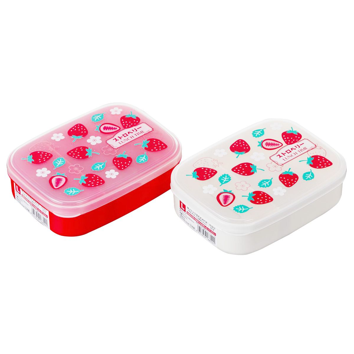 【まとめ買い】お弁当箱 レトロフルーツ L 0523/345781