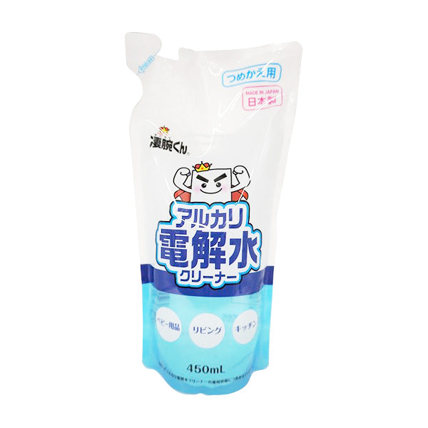 【まとめ買い】凄腕くん アルカリ電解水クリーナー 詰替 450ml 0459/346328