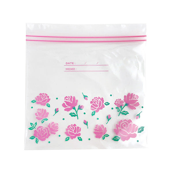 【まとめ買い】フリーザーバッグ S 15P レトロフラワー 0356/346960