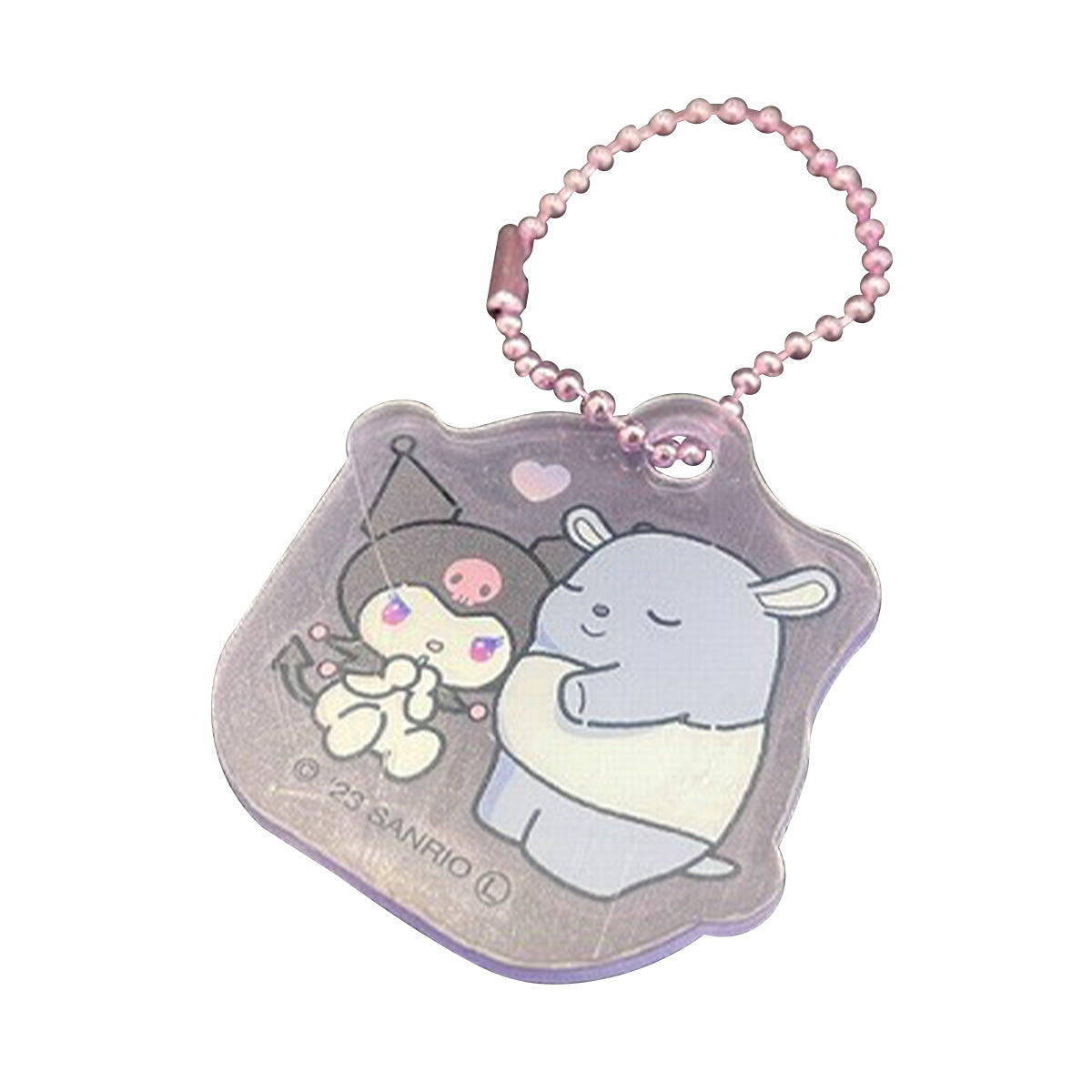 【まとめ買い】sanrio KUROMI  クロミ化計画 キーホルダー パープル 0459/347050