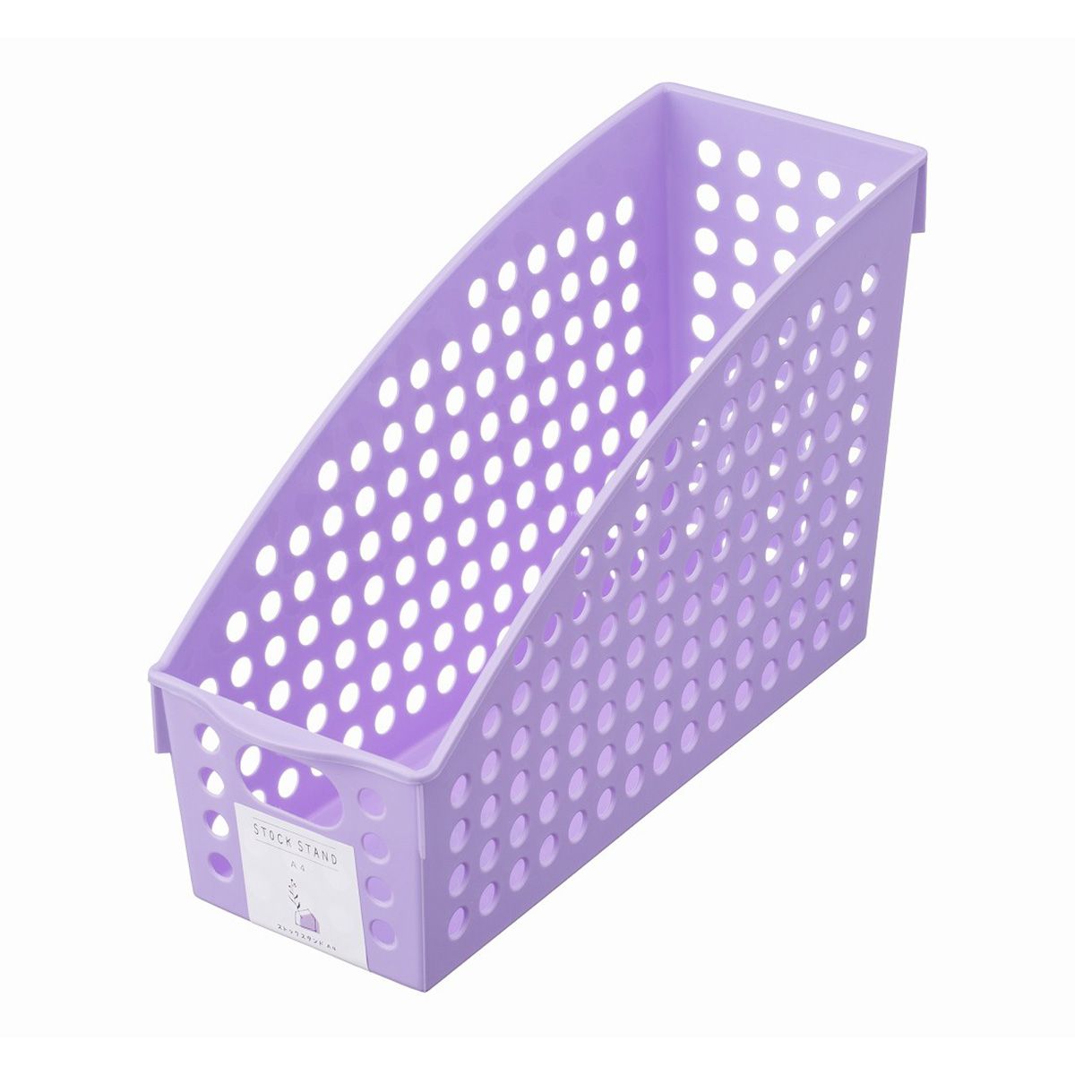 【まとめ買い】ストックスタンドA4ライトパープル 0978/347346