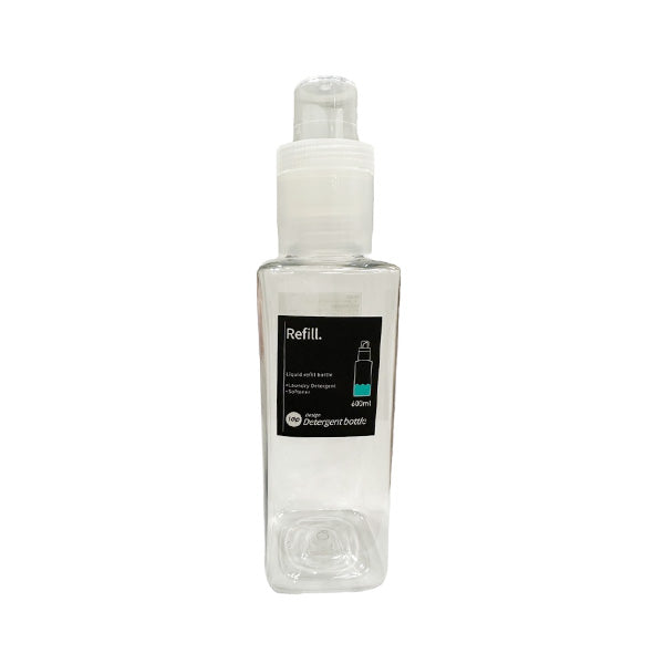【まとめ買い】1dp液体洗剤ボトル 詰め替え容器 600ml クリア 9001/347357
