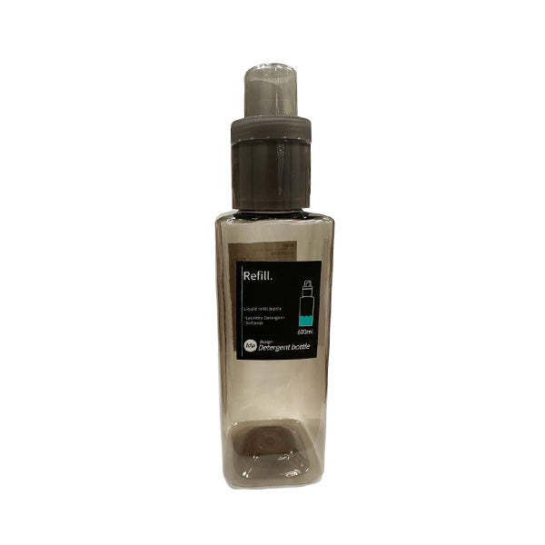 【まとめ買い】1dp液体洗剤ボトル 詰め替え容器 600ml アンバー 9001/347359