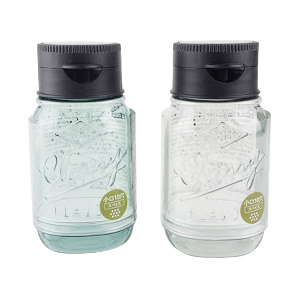 【まとめ買い】スパイスボトル おしゃれ 調味料入れ 調味料ボトル ガラス風スパイスボトル 10穴 160ml 0459/347580