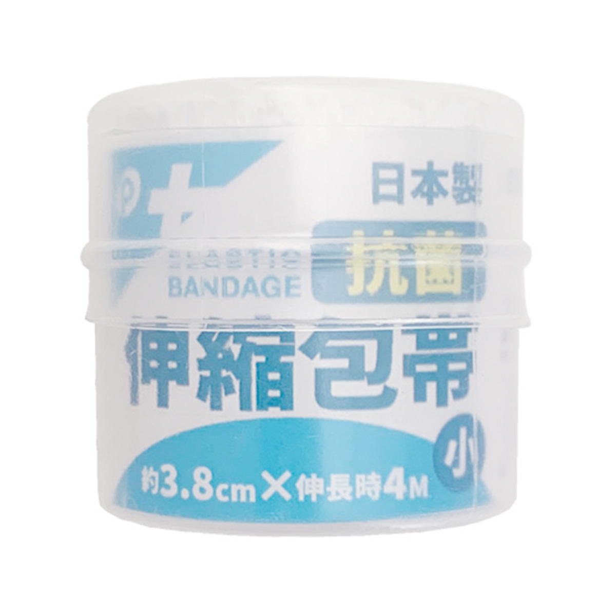 【まとめ買い】抗菌伸縮包帯 小 約3.8cm×伸長時4m0894/347739