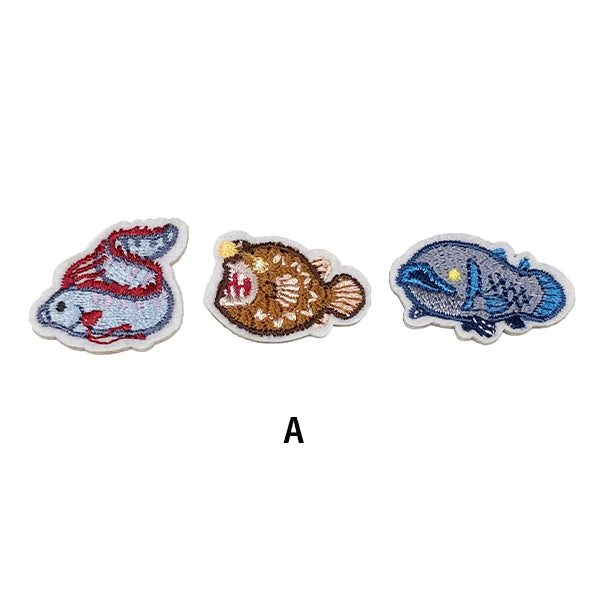 【まとめ買い】ワッペン 海のなかまたち 1535/347815