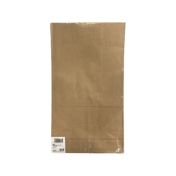 【まとめ買い】ギフトバッグ プレゼント用バッグ ラッピング袋 ガゼットバッグ LL クラフト 5枚 0356/348138