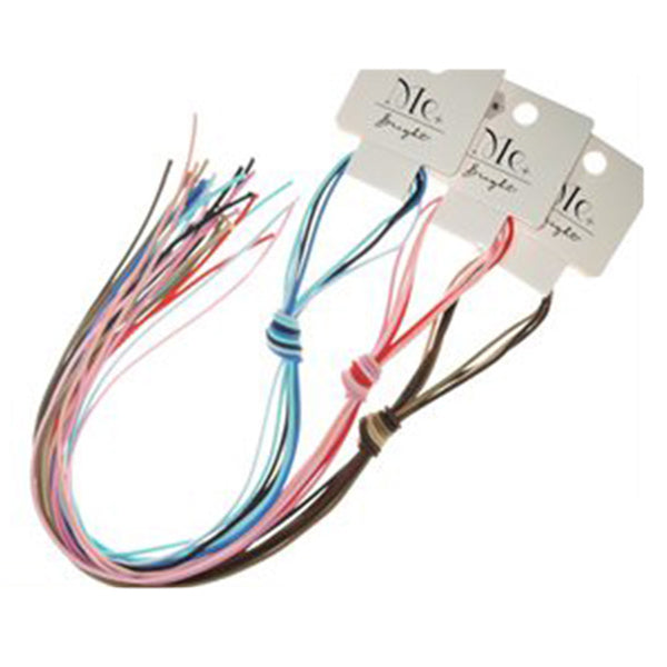 【まとめ買い】ヘアゴム グラデーションロングゴム細/GL-407 0533/348304