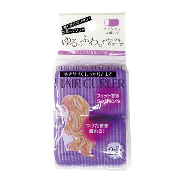 【まとめ買い】クッションマジカルヘアカーラー40mm・2個入 0474/348931