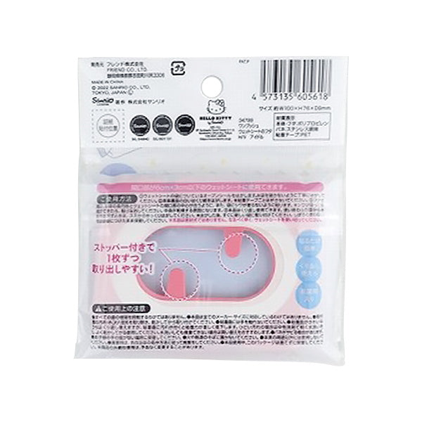【まとめ買い】sanrio サンリオ ワンプッシュウェットシートのフタ アイドル 0459/349078