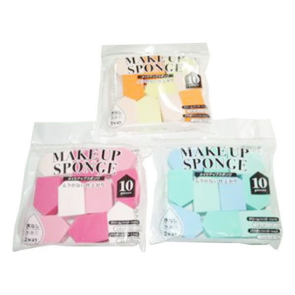 【まとめ買い】化粧スポンジ メイクアップスポンジ 10P 0533/349470