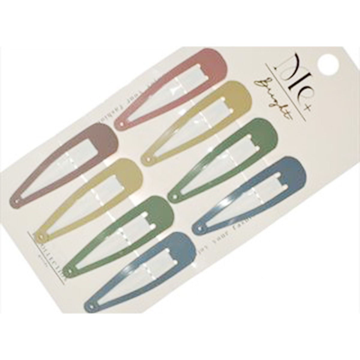 【まとめ買い】ヘアピン スリーピン 髪留め くすみカラー 8p/HP-389 0533/349526