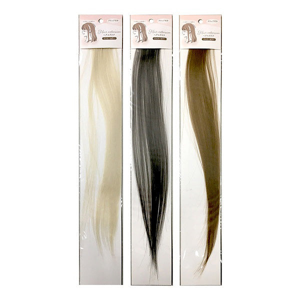 【まとめ買い】ヘアエクステ ワンタッチエクステ セルフ カラーエクステ インナーカラー ハイトーンカラー 0948/349550
