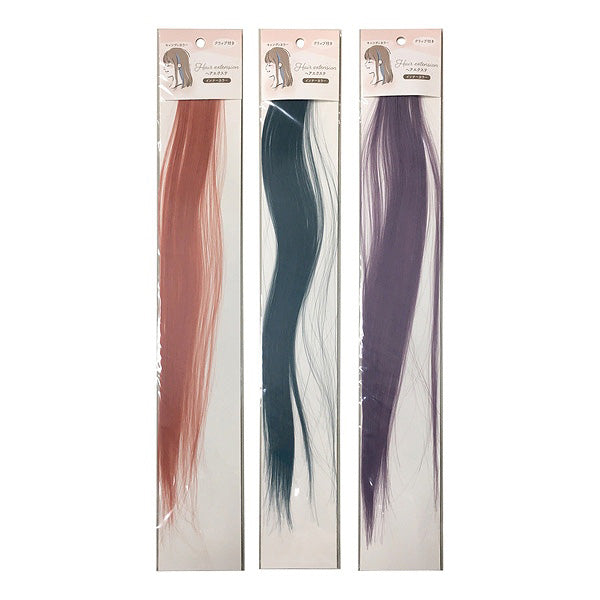 【まとめ買い】ヘアエクステ ワンタッチエクステ セルフ カラーエクステ インナーカラー キャンディーカラー 0948/349571