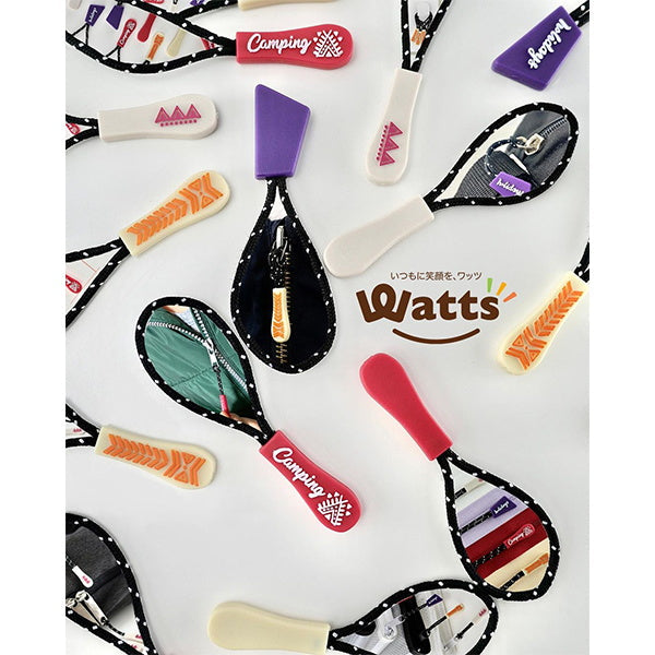 【まとめ買い】デザインジッパータブ5P 0604/349730