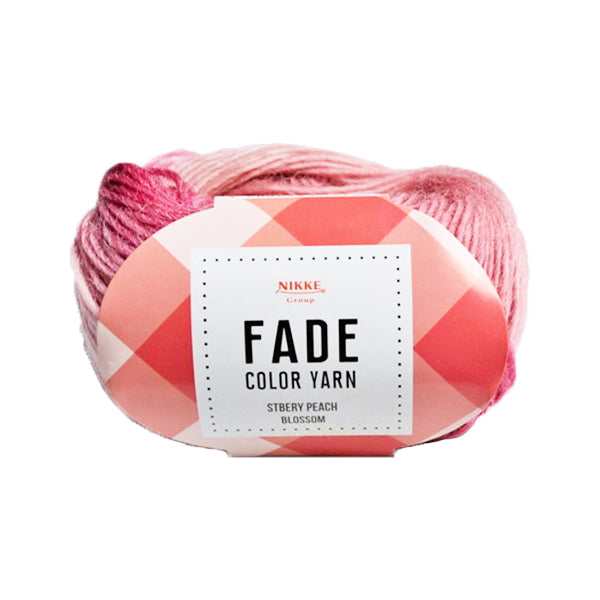 【まとめ買い】毛糸 ウール100% フェードカラーヤーン ストロベリーピーチブロッサム 9001/349758