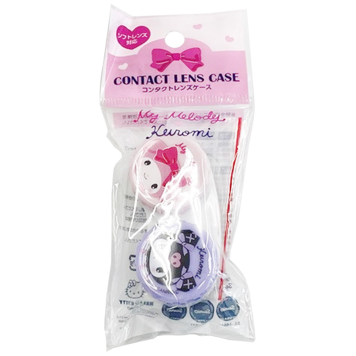【まとめ買い】sanrio マイメロ コンタクトケース りぼん0459/350431