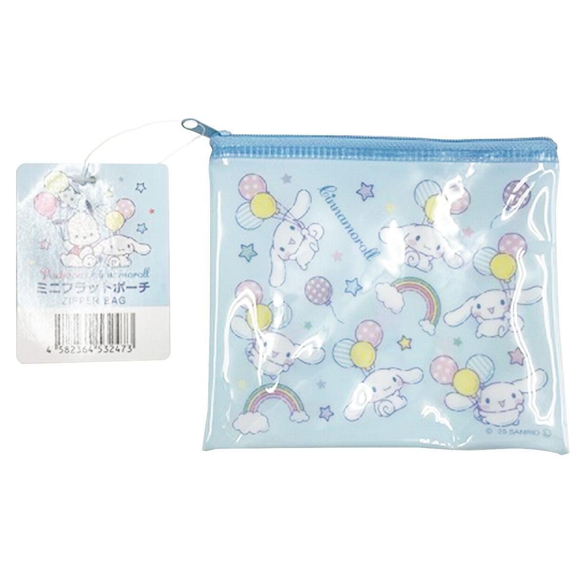 【まとめ買い】sanrio サンリオミックスMフラットポーチ ベーシック0459/350442