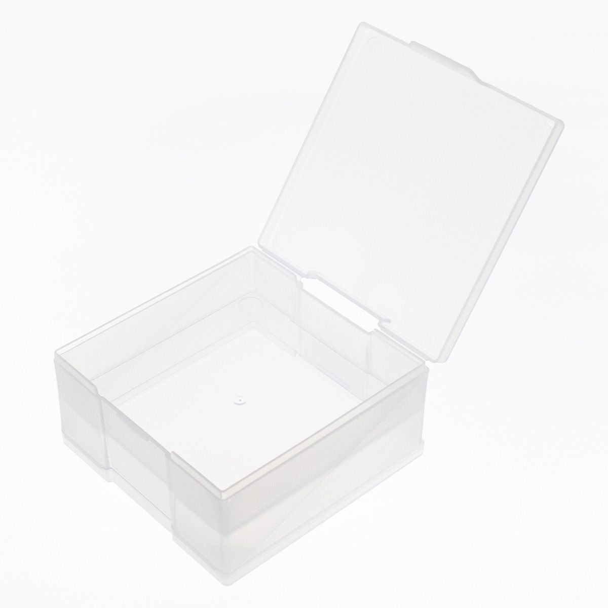 【まとめ買い】ふせんボックス 両面タイプ クリア 0847/350917