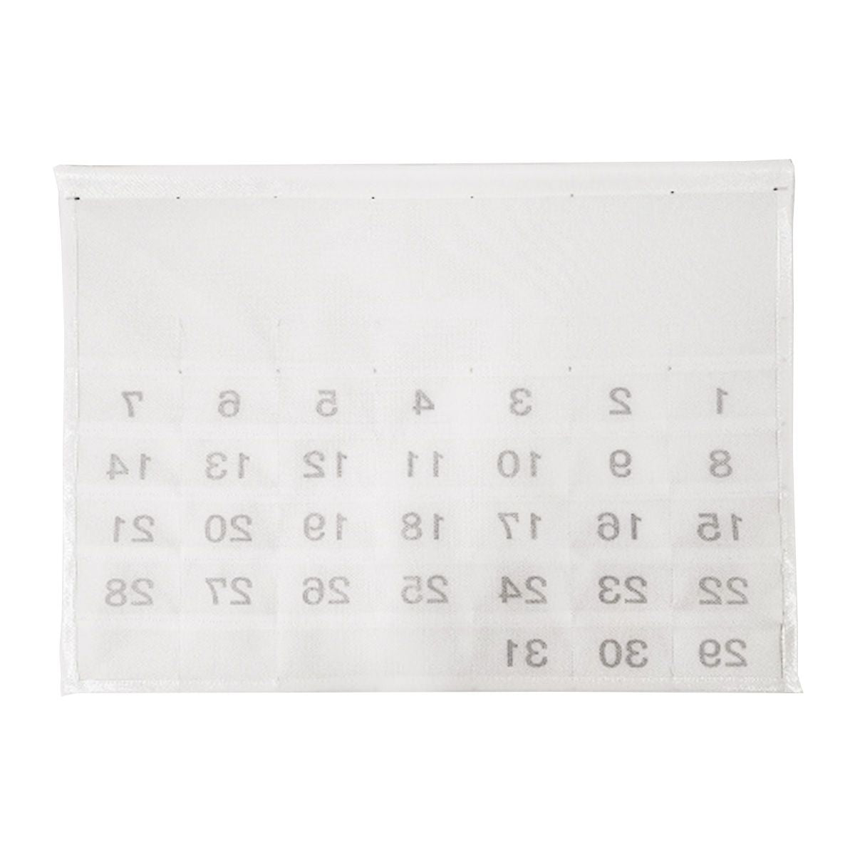 【まとめ買い】壁掛けポケット月間タイプWH 1855/351294