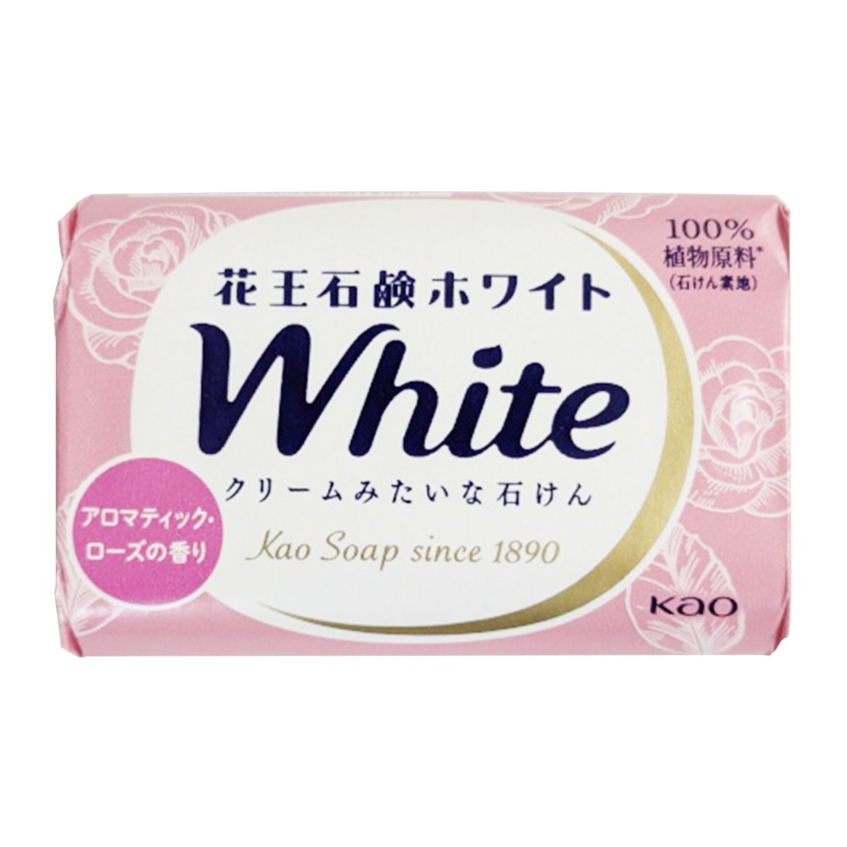 【まとめ買い】花王石鹸ホワイト アロマローズ 1P 85g 0692/352505