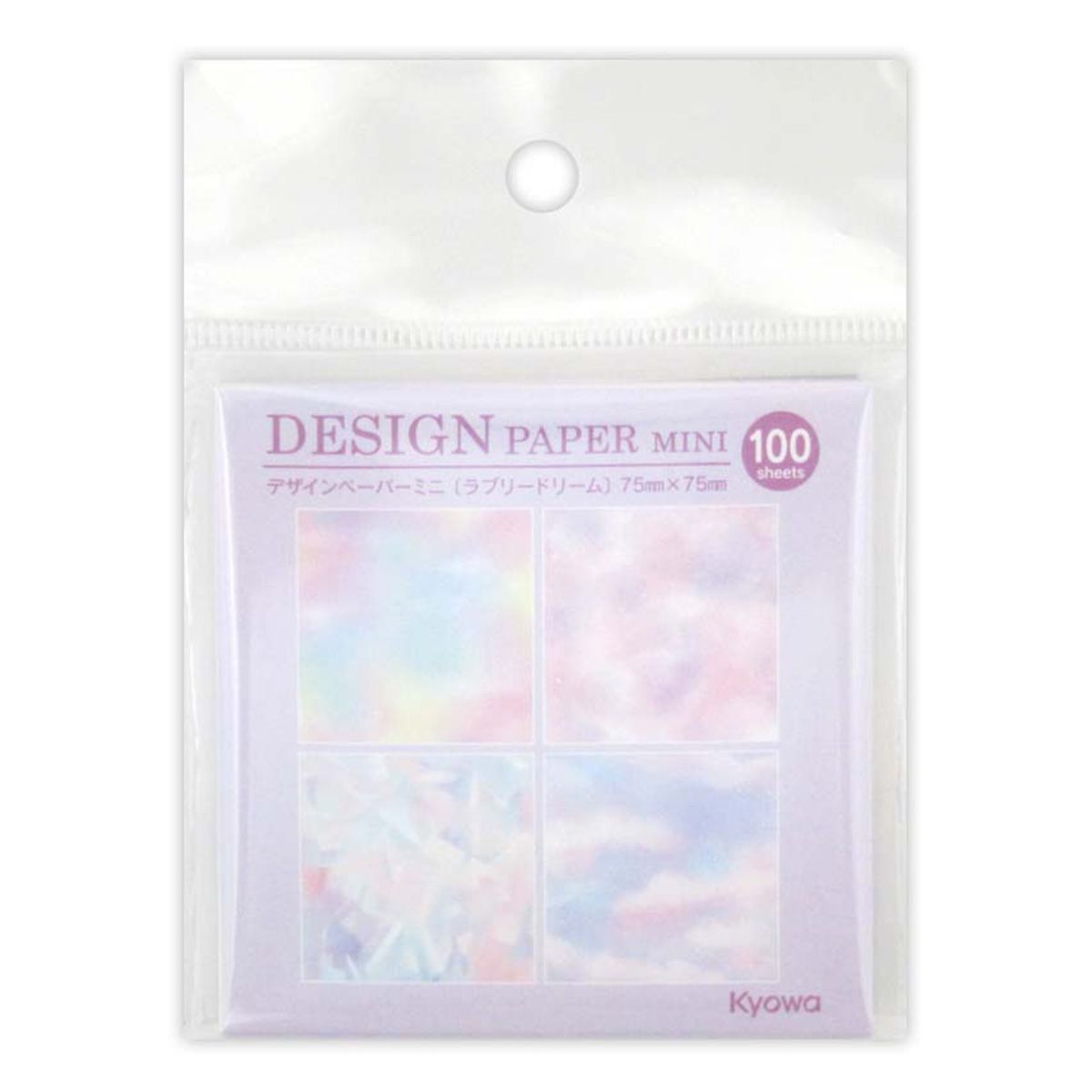 【まとめ買い】デザインペーパー ミニ ラブリードリーム 100枚 0915/352747