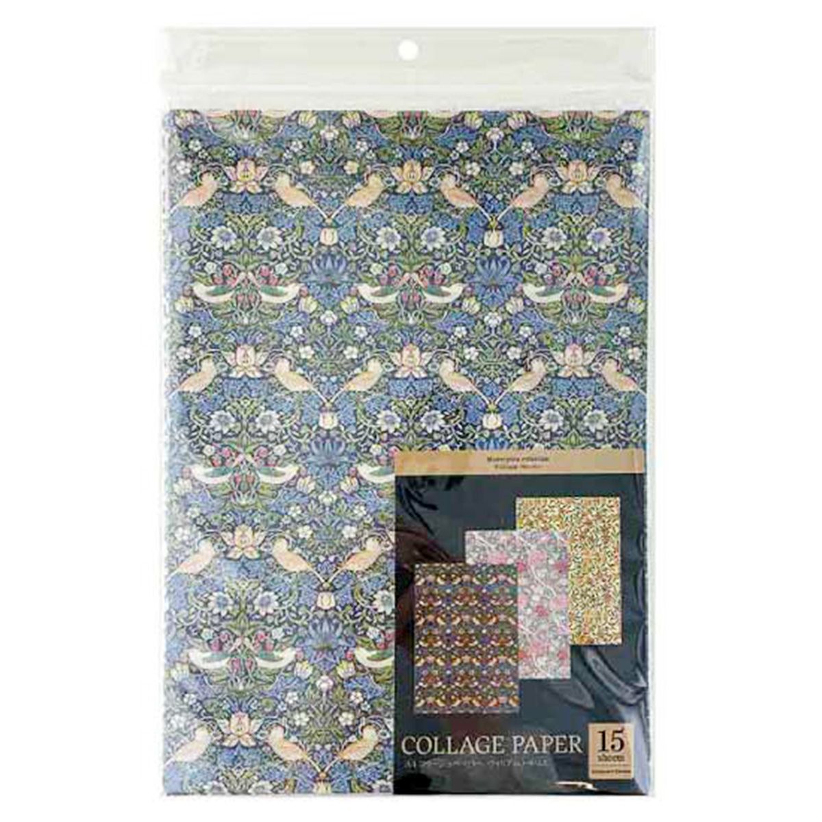 【まとめ買い】A4 コラージュペーパー 15P マスターピースコレクション/WM 0356/352803