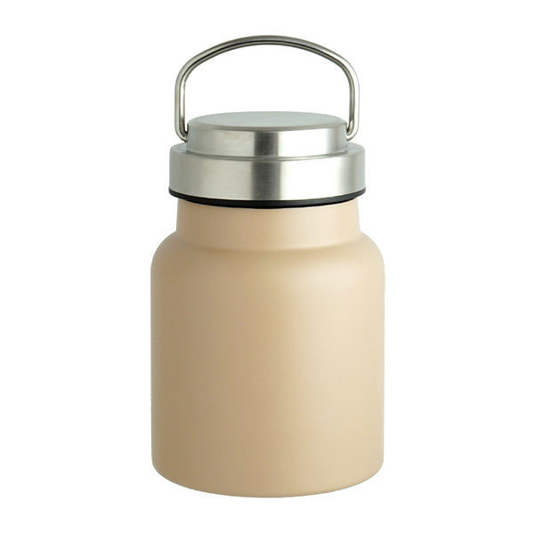 【まとめ買い】弁当箱 スープポット ランチジャー 保温 フードポット ステンレス 女性 フードマグ SMOO フードポット 350ml ライトベージュ 1600/353651