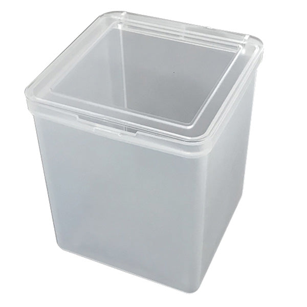 【まとめ買い】中が見えるボックス スクエア・クリア 0347/355157