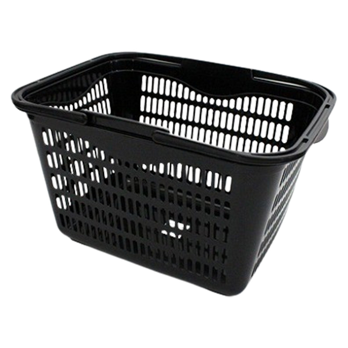 【まとめ買い】モノトーンバスケット L BK 1523/355271