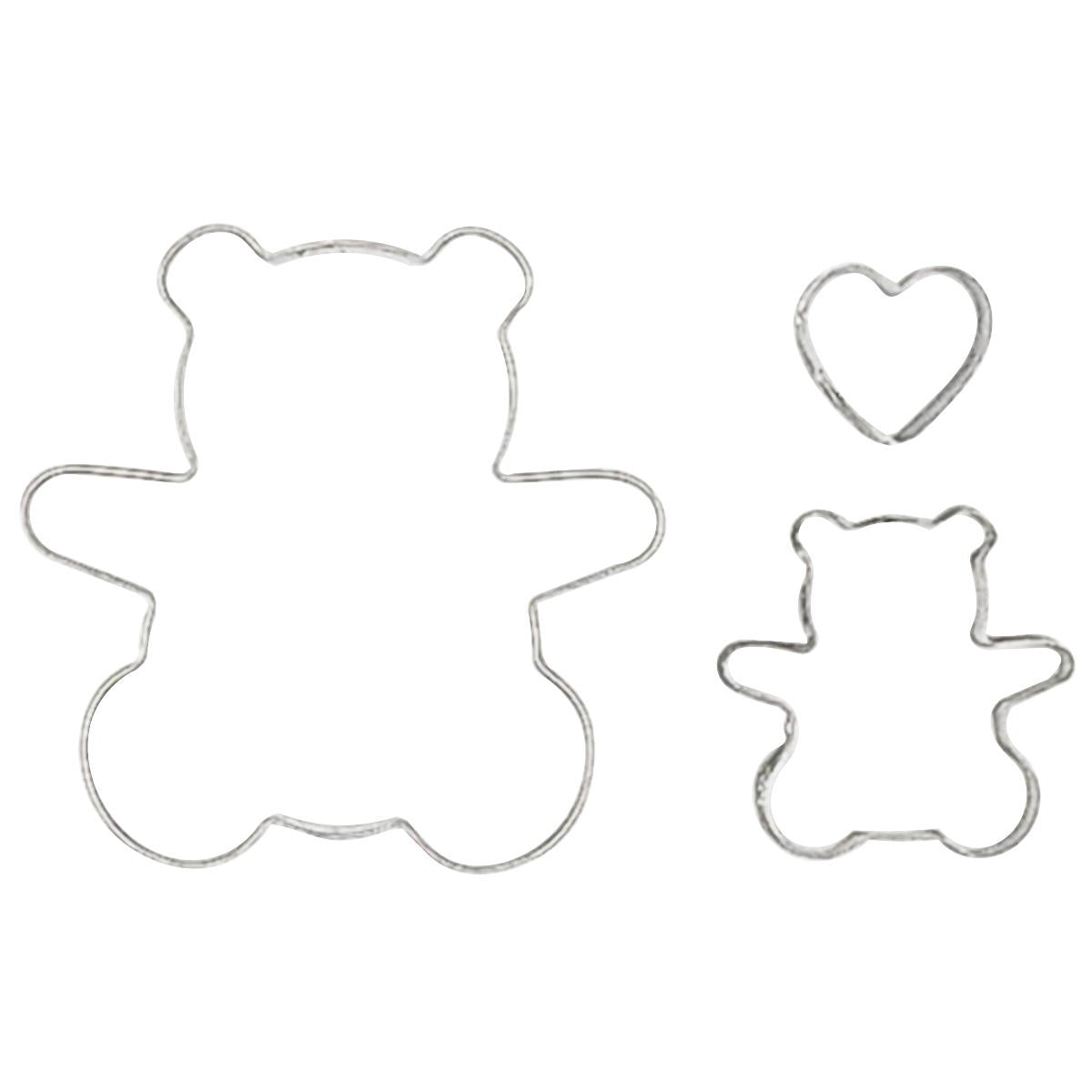 【まとめ買い】クッキー抜き型セット 抱っこクマ0528/355633