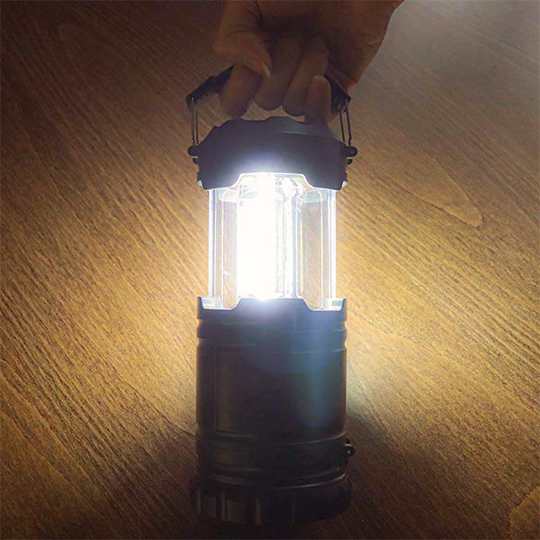 【まとめ買い】懐中電灯 ハンディライト ランタン 収納式LEDランタンライトLD-2 アウトドア キャンプ 防災 災害用 9001/355874