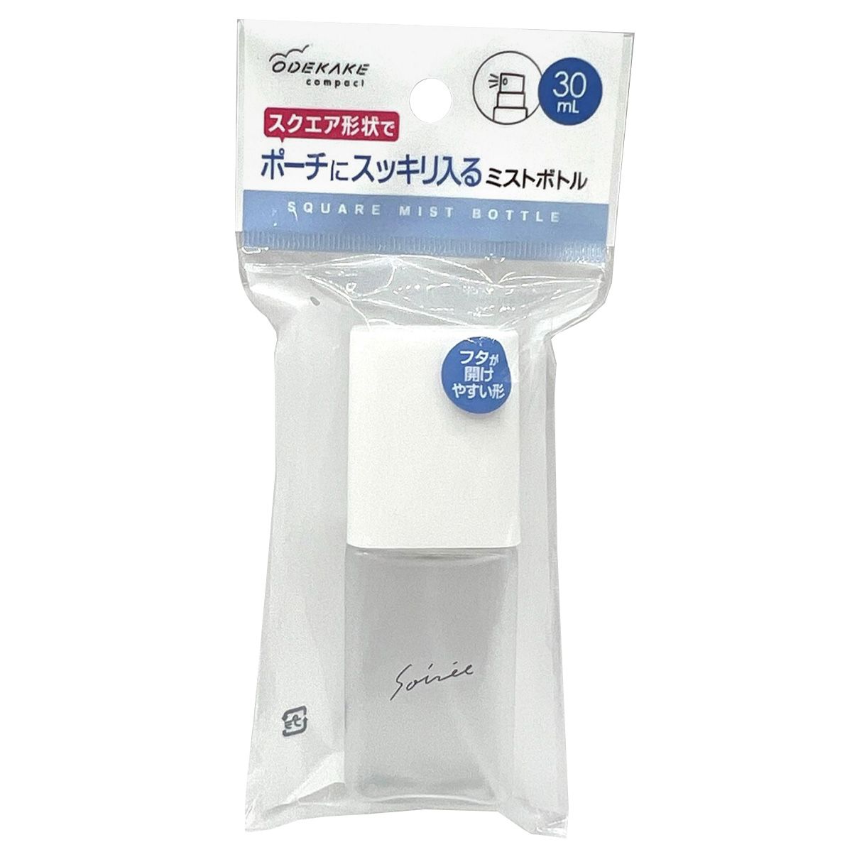 【まとめ買い】トラベルミストボトル スクエア 30mL 0459/356136