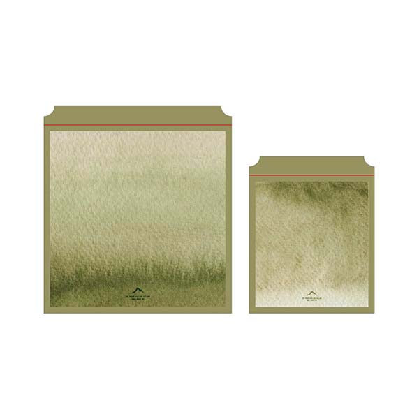 【まとめ買い】巾着袋 バッグインバッグ ビニール巾着バッグ レジャーポーチ S・M2個セット グラデーション 0356/356256