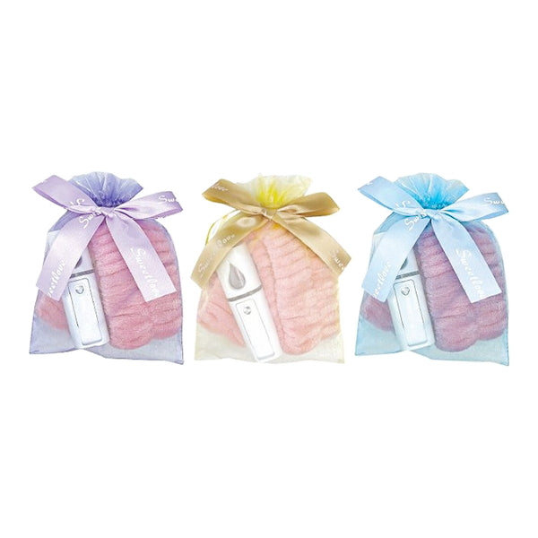 【まとめ買い】リボン付きシースルー 巾着型ギフトバッグ 1P M 0603/356764