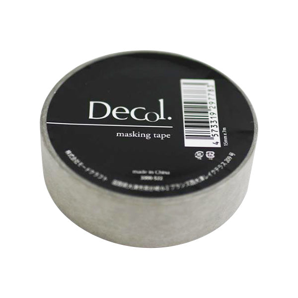 【まとめ買い】マスキングテープ マステ モノトーン522 グレー 15mmx7m 0890/356805