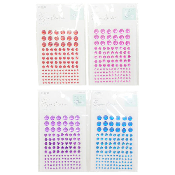 【まとめ買い】ビジューシールC 06 ラウンド 0328/357005